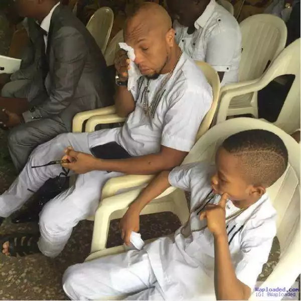 Photos: Actor Charles Okocha Breaks Down In Tears At Thanksgiving For Surviving Bullets